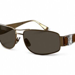 Loree Rodkin Sama Sunglasses Model CHAD GOLD Color